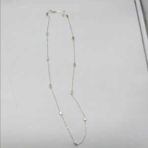 Kendra Scott Gold Oval Station Necklace